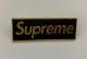 Supreme Box Logo Pin Badge  �S�[���h �s���o�b�W