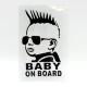 qJxr[ J[XebJ[ ubN Baby in car JbeBOV[ Baby On Board ԗpXebJ[