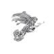 PeterStone: Besom Fairy Silver Pendant