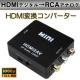 HDMI to AV ϊA_v^  Ro[^[ HDMI RCA R|Wbg rfI AiO ] CVBS L R