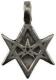 AzureGreen: Unicursal Hexagram amulet