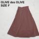 OLIVE des OLIVE �I���[�u�f�I���[�u�@�o�b�N���[�X�A�b�v�����O�X�J�[�g�@�t���A�X�J�[�g�@�K�[���[�i856�j