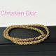 Christian Dior �N���X�`���� �f�B�I�[�� �`�F�[�� �l�b�N���X �A�N�Z�T���[ �S�[���h ���B���e�[�W ���f�B�[�X