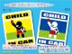 ��CHILD IN CAR�X�e�b�J�[ �T�b�J�[�R�����b�h�J�[�h�o�[�W����