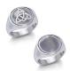 PS: Celtic Triquetra Flip Ring TRI151
