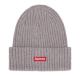 Supreme Overdyed Beanie Metallic Silver