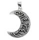 DD: Sterling Silver Artemis Moon Pendant