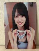 新品 ブリキ看板 賀喜遥香