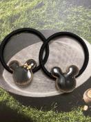 ハンドメイド レジン ヘアゴム2点セット