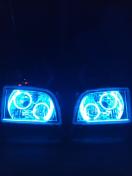 新品!100系ハイエースバン!!イカリング4灯+LEDヘッドライト! 新品!100系ハイエースバン!!イカリング4灯+LEDヘッドライト!