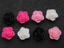 プラパーツ 手芸・アクセサリーパーツ  薔薇 パーツ 8個セット