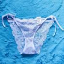 激エロカワッ。。。総レース紐パンティー。。。ショーツ。。。ホワイト。。。。。。。。。