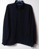 【MENS】GU★ヘビーウェイト オーバーサイズ ハーフジップ プルオーバーT(長袖)