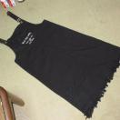 ジャンスカ*ジャンバースカート(ブラック系)ワンピース