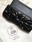 BEAMS WOMEN 25th ANNIVERSARY キラキラリボンバッグ