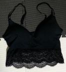 ブラック ハーフトップ