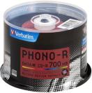 �o�[�x�C�^���W���p��(Verbatim Japan) 1��L�^�p CD-R 700MB 50�� ���R�[�h�f�U�C�� 48�{��