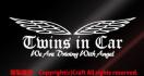 Twins in car WeAreDrivingWithAngel/XebJ[(oet//oqjcCYAxr[CJ[