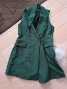 ZARA �U�� �[�� �_�u���{�^�� �����O�x�X�g �W��