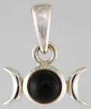 AzureGreen Triple Goddess Black Onyx O_