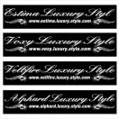 エスティマ ピンスト Luxury Style   100センチ