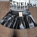 SHEIN �u���b�N�@���U�[�~�j�X�J�[�g�@�v���[�c�@�t�F�C�N���U�[�@��