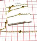 C013 �l�b�N���X�p�@�S�[���h�ʁi3.8�~���j�t�����F�`�F�[���@��45�Z���`�@������1.7�~��