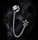 ALCHEMY GOTHIC: Pentagram Cuff Stud 䊐