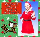 ビッグサイズ★レディースサンタ★ワンピース★男女兼用★Xmas★サンタクロース★大きいサイズ★クリスマスコス★美品★送料無料