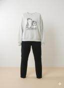 �uNO SLEEP NO LIFE�v�L�����N�^�[�v�����g �X�E�F�b�g���u���b�N�p���c �Z�b�g�A�b�v M�T�C�Y����