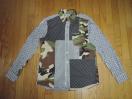 SOPHNET. \tlbg MULTI MIX B.D SHIRT č\zVc S  pb`[N   `FbN