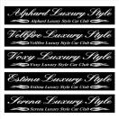 ピンスト アルファード Luxury Style  30センチ