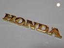 ● HONDA ホンダ メタル製 抜き文字TYPE GOLD ゴールドメッキ仕様 エンブレム新品!