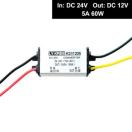 �R���o�[�^ DC 24V �� 12V 5A 60W �����d�� �ϊ���