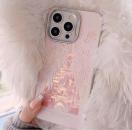 ピンク 城 花火ケースFor iphone 16 pro  iphone 16 pro max iphone16