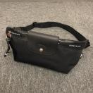 即決 LONGCHAMP ロンシャン ボディバッグ ブラック