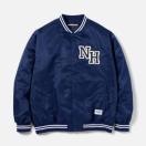 Vi NEIGHBORHOOD lCo[tbh 24SS BASEBALL JACKET S X^W x[X{[WPbg