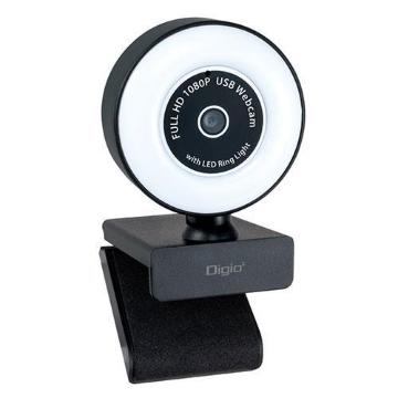 Digio LED�����O���C�g�t�� USB WEB�J���� Full HD1920�~1080