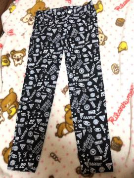 新品未使用 Barfait Empereur 総柄スキニーパンツ