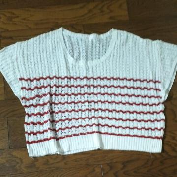 着丈48cm 美品 ニット