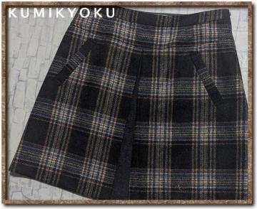 KUMIKYOKU�@�g�ȁ@���[���c�C�[�h�`�F�b�N�X�J�[�g���傫���T�C�Y