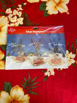 新品未開封☆東京ディズニーランド☆クリスマスバッグチャーム☆