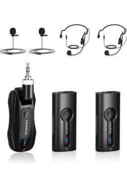 �V�i���g�p2�l�p���C�����X�}�C�N KIMAFUN2.4G���C�����X�w�b�h�Z�b�g����у��x���A���y���}�C�N �Q�l�����g�p�\