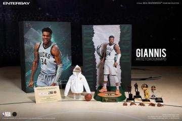 ENTERBAY RM-1088  ���j�X�E�A�f�g�N���{�@ 1/6 NBA�t�B�M���A Giannis Antetokounmpo