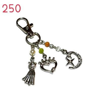 250 ���ƃh���X�Ɛ��̃L�[�z���_�[�`���[���@�n���h���C�h�@��F