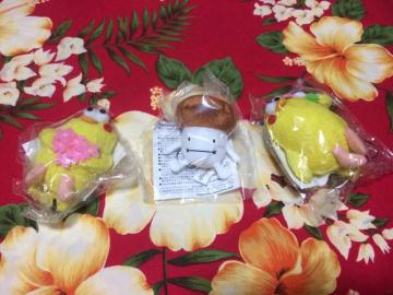 新品未使用☆ドコモダケ☆黄色いトリ☆ストラップセット☆
