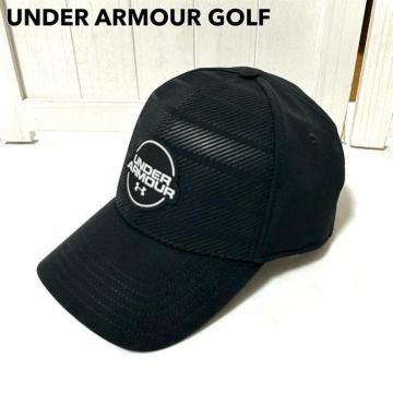 美品 UNDER ARMOUR GOLF アンダーアーマー キャップ 帽子