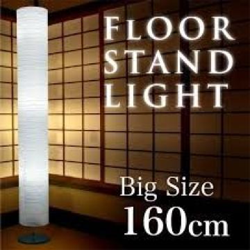 ビッグサイズ160cm♪和風 丸型 間接照明 フロアライト ランプ スタンドライト