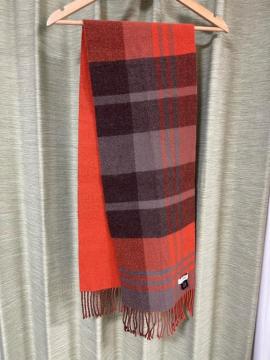 TAKEO KIKUCHI �`�F�b�N �E�[��100�� �}�t���[�@�I�����W�@ �`�F�b�N �}�t���[�@�^�P�I�@�L�N�`