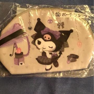 クロミくじ ポーチ ブラック